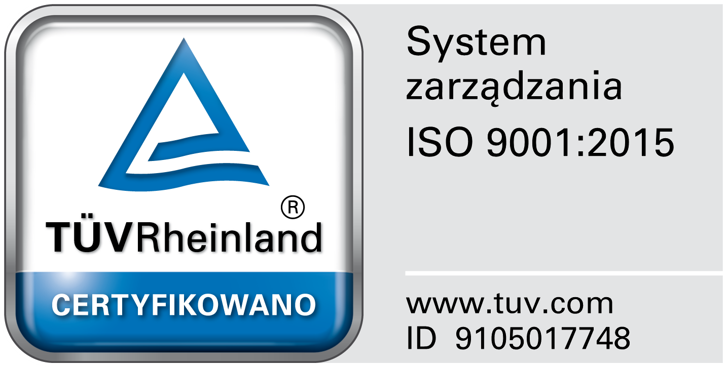 Certyfikat ISO 9001:2015 EN
